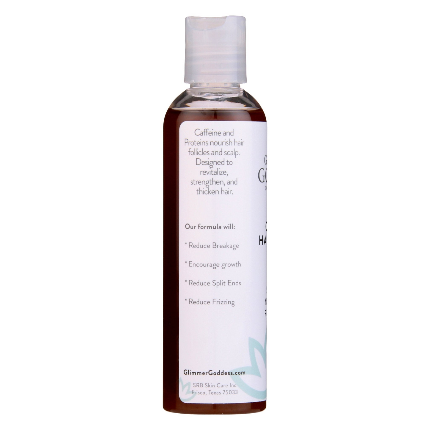 Organic Caffeine + Protein Hair Growth Serum for Thicker, Healthier Hair