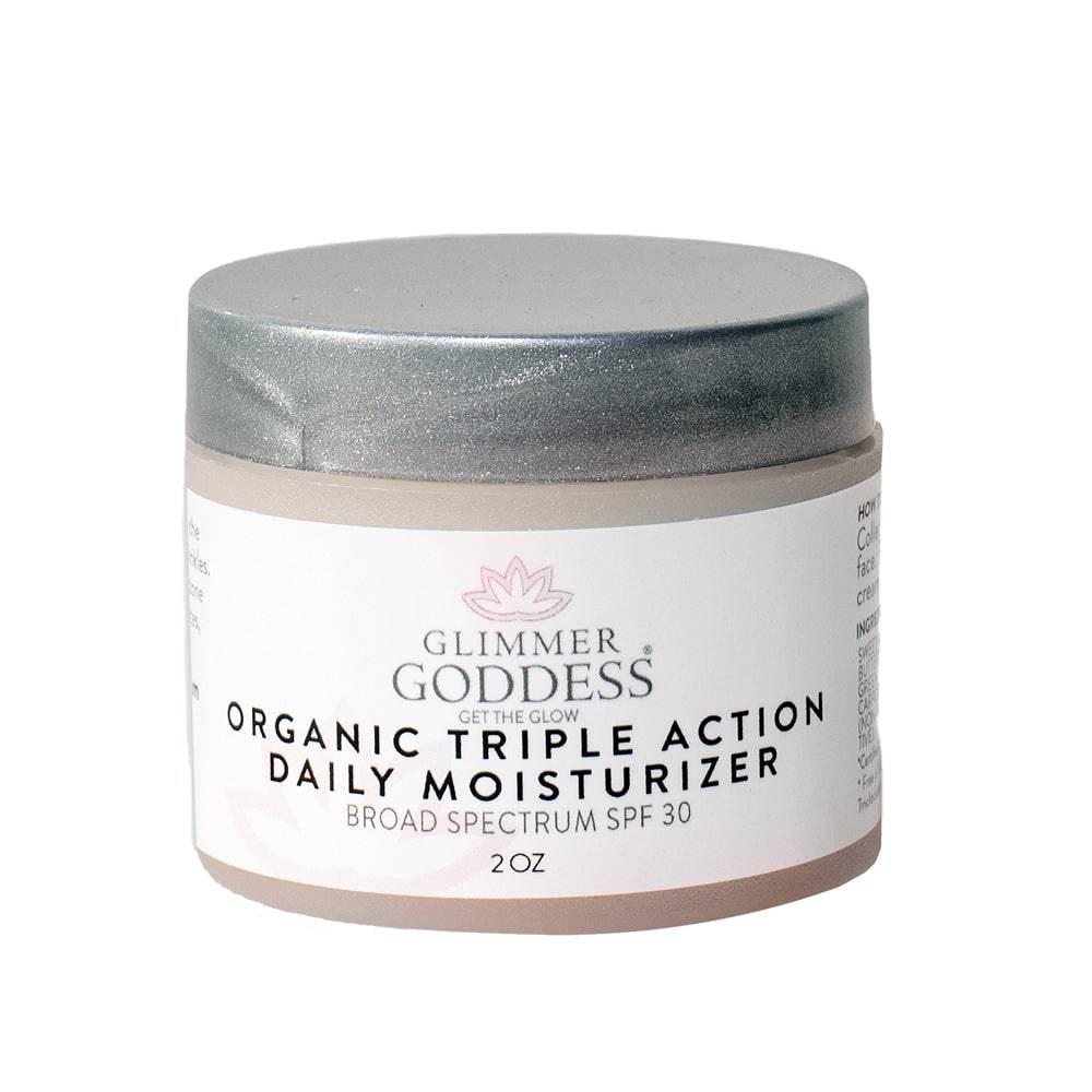 Organic Face Moisturizer with SPF 30 - Hydration & Glow