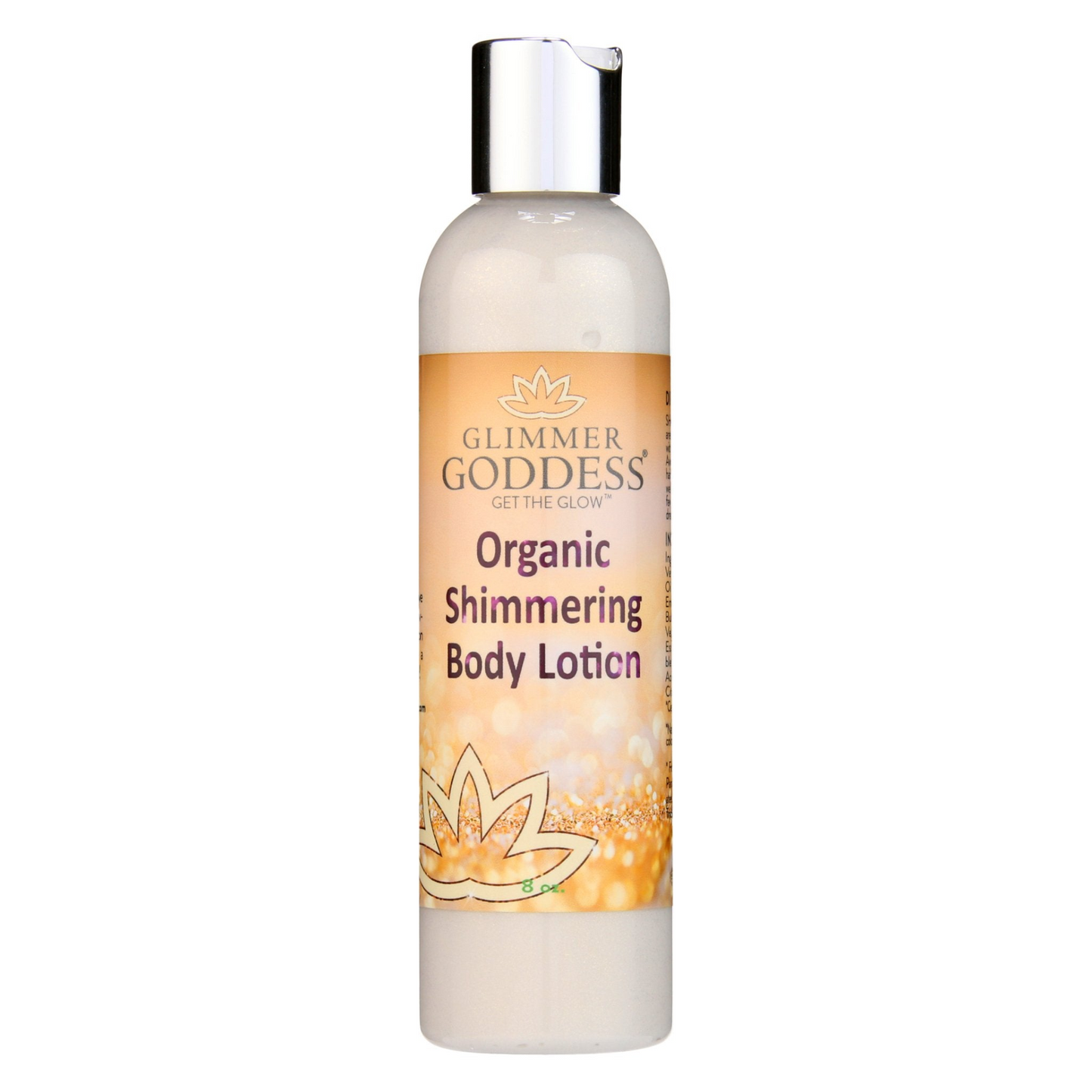 Organic Gold Shimmer Body Lotion - Glow Naturally