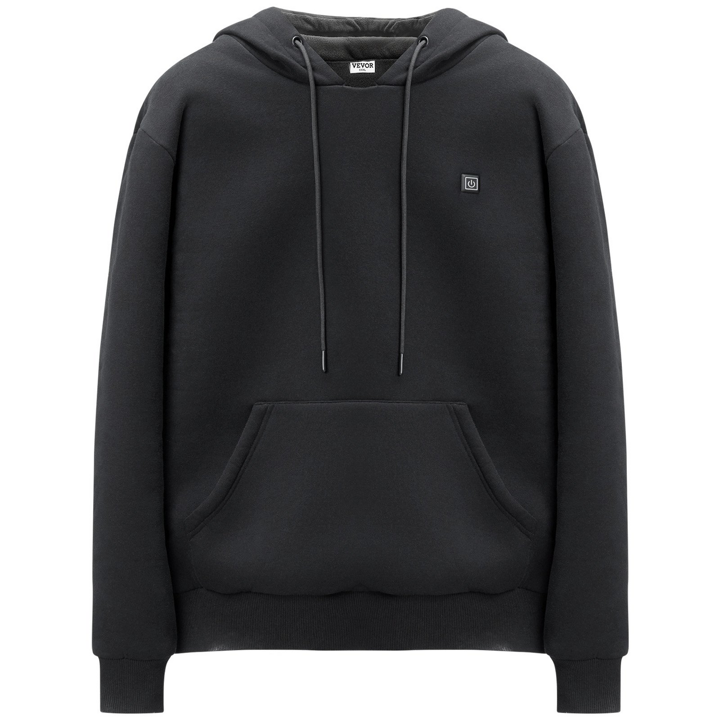 VEVOR Heated Hoodie with Battery - Unisex Black XXXL.