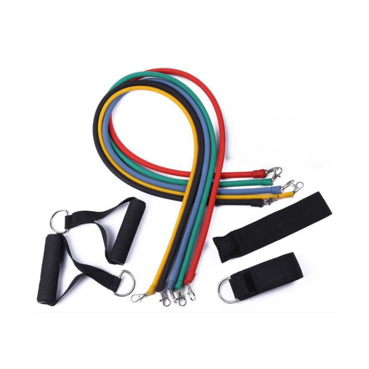 10-in-1 Resistance Band Set for Full-Body Home Workouts