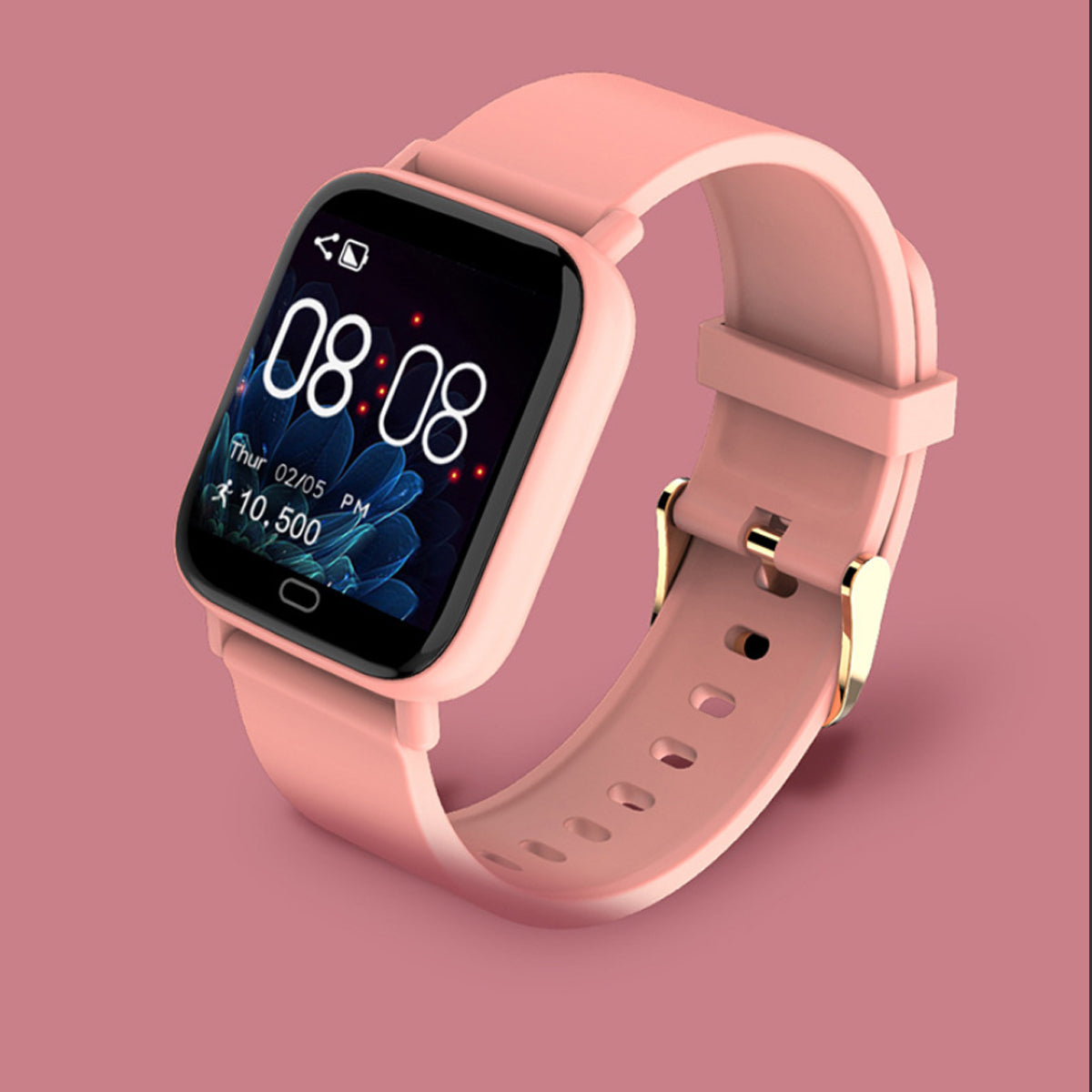 Waterproof Fitness Tracker Smartwatch - Stylish & Durable