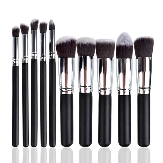 Luxury 10-Piece Makeup Brush Set