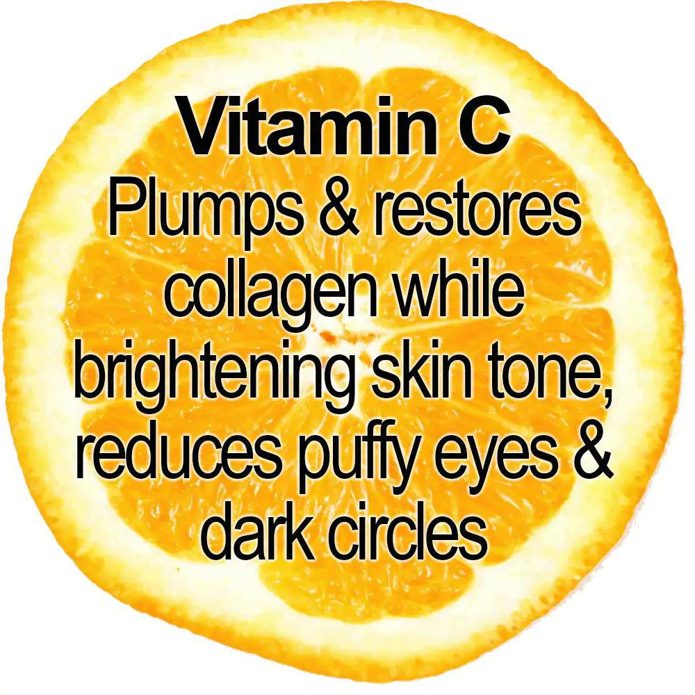 Organic Eye Serum with Vitamin C & Peptides for Dark Circles