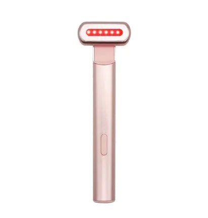 5 - in - 1 Light Therapy Wand - Advanced LED Facial Massager & Skincare Tool (Pink) - GNS Beauty & Personal Care
