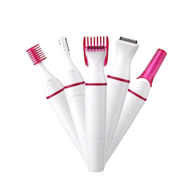 5 - in - 1 Pain - Free Hair Removal Tool – Effortless Grooming Anywhere - GNS Beauty & Personal Care