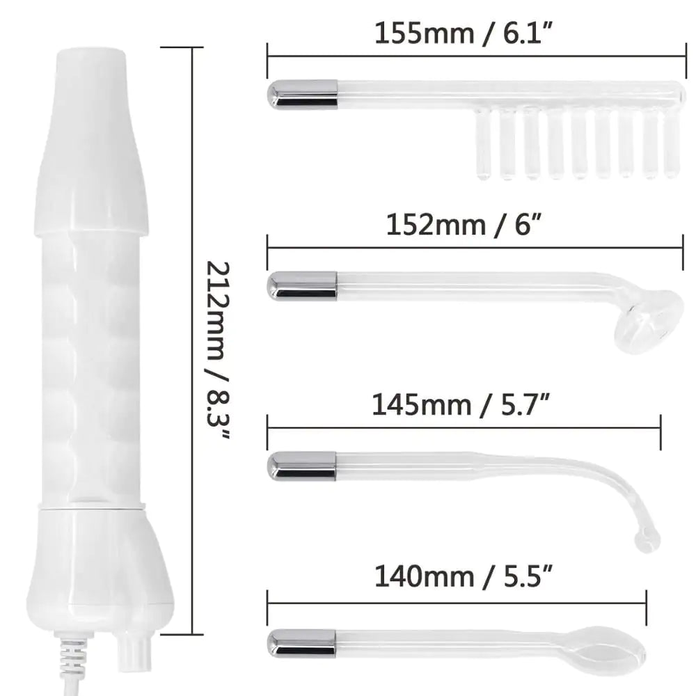 High-Frequency Facial Wand - Acne & Wrinkle Reduction
