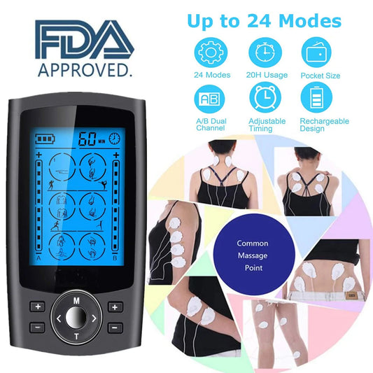 Advanced 24-Mode Body Massage Device