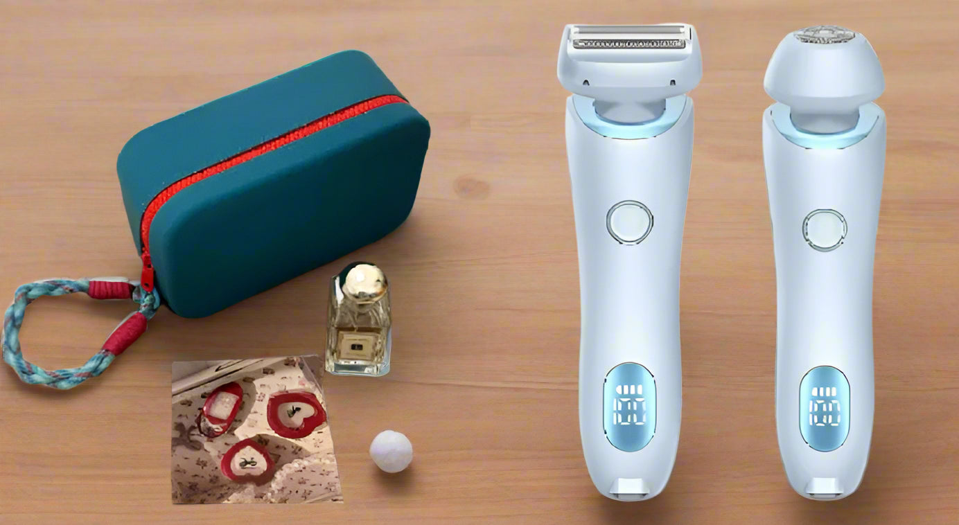 2-in-1 Women's Electric Shaver – Smooth, Gentle & Efficient Grooming