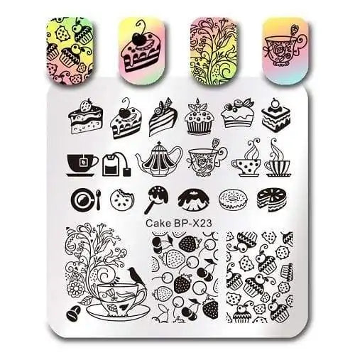 Salon Quality Flower Nail Stickers