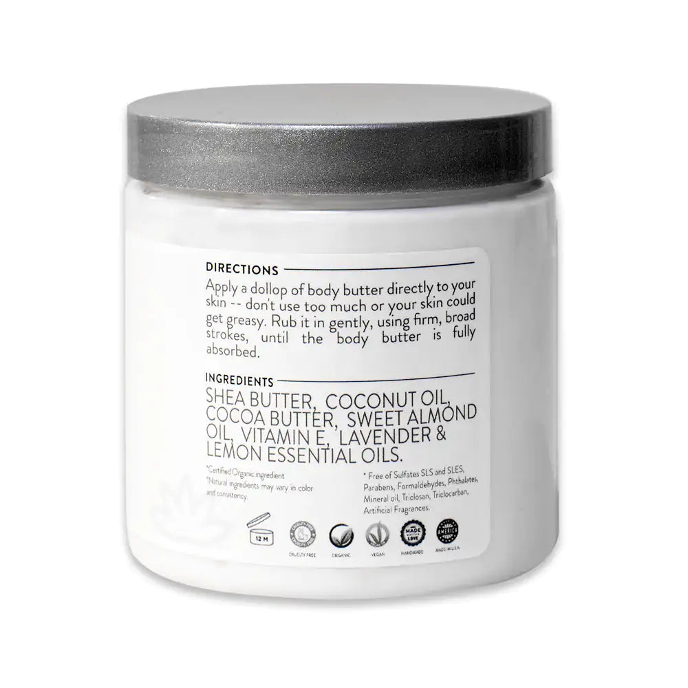 Nourishing Organic Whipped Body Butter - Hydration & Glow