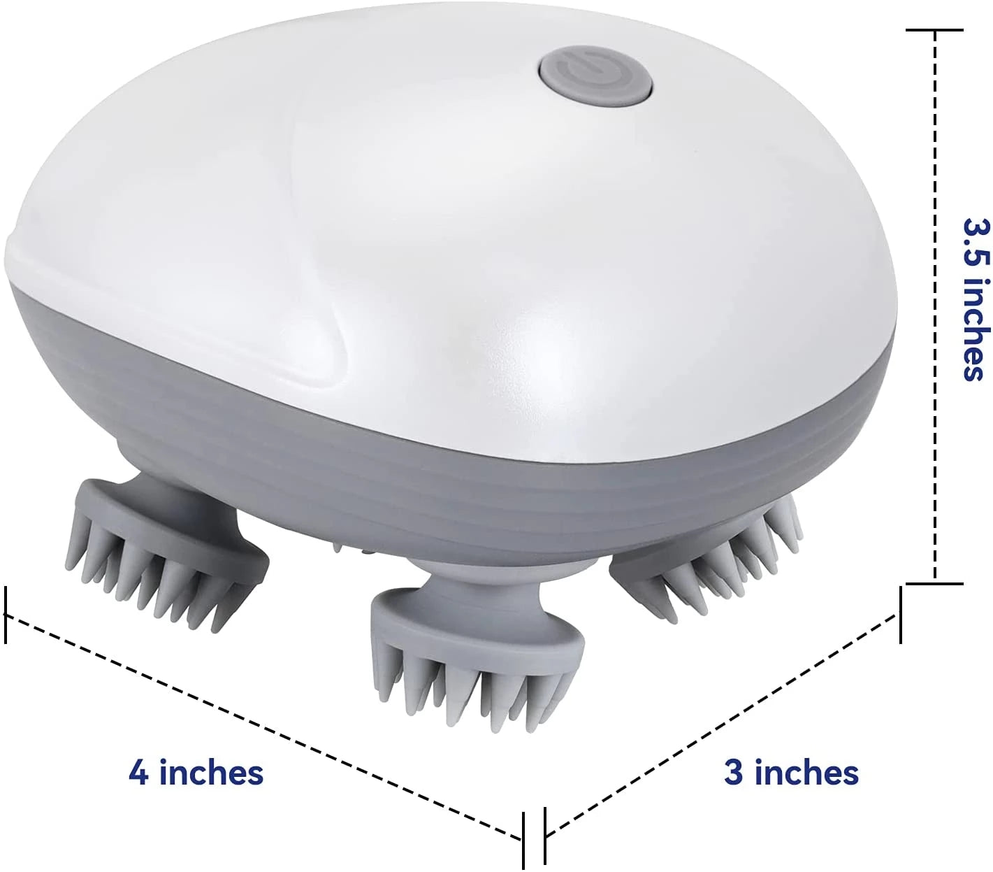 Electric Head and Scalp Massage Device with Heat Function