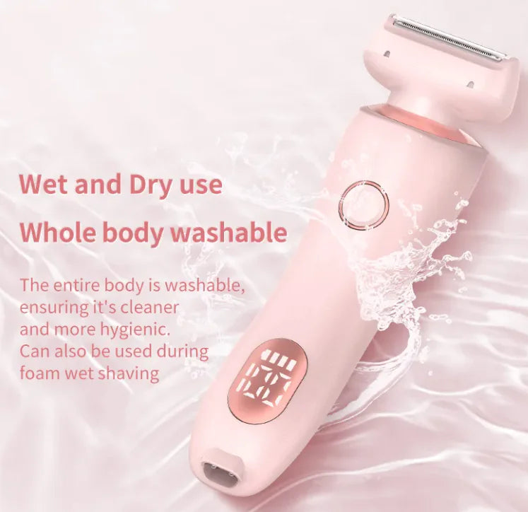 2-in-1 Women's Electric Shaver – Smooth, Gentle & Efficient Grooming