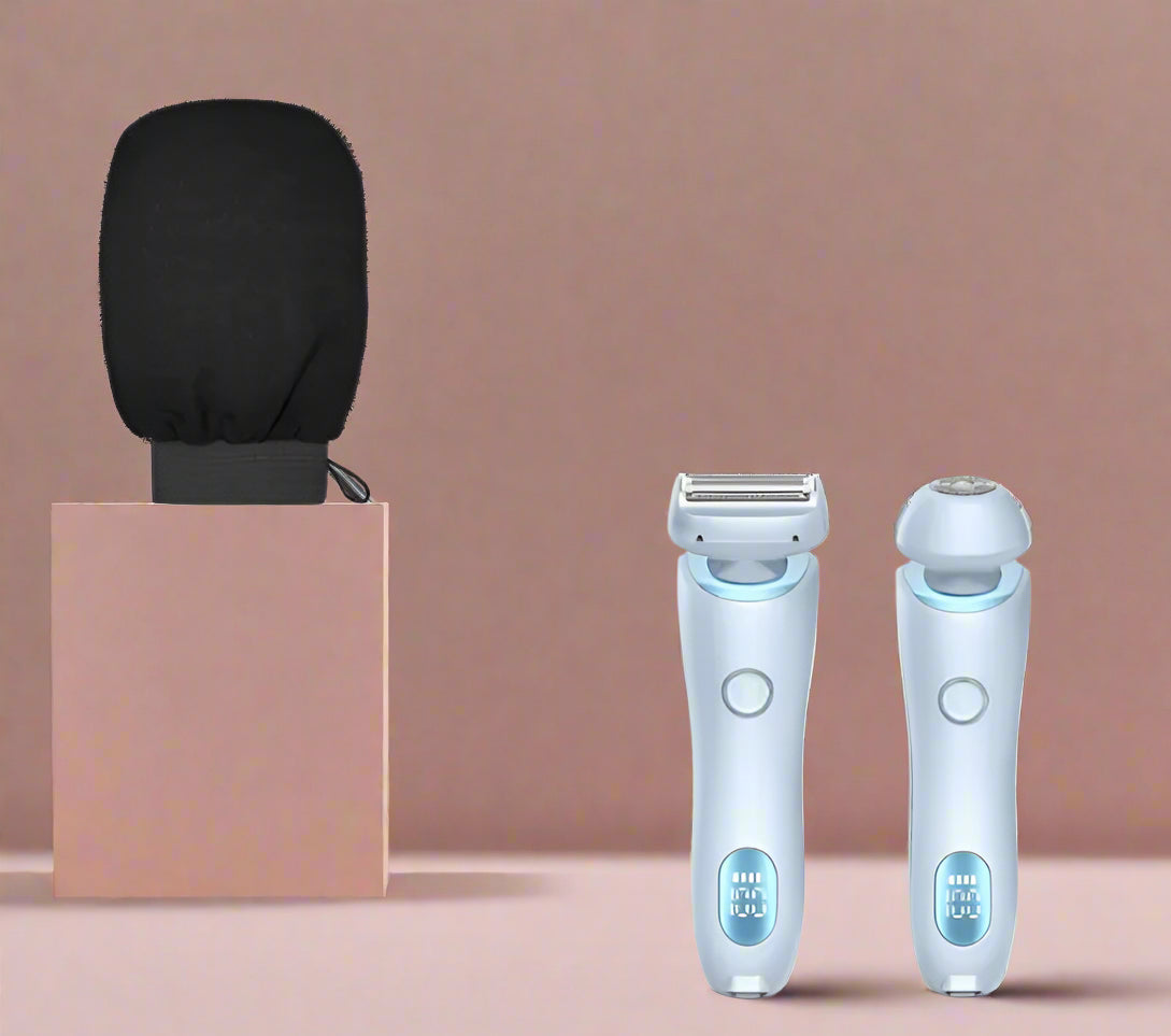 2-in-1 Women's Electric Shaver – Smooth, Gentle & Efficient Grooming