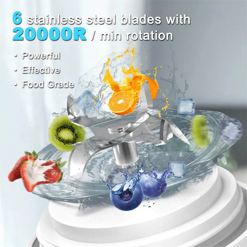 Compact Portable Rechargeable Blender