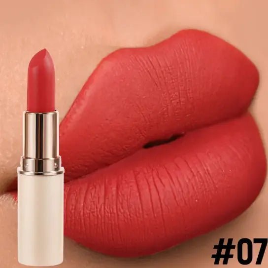 8 Color Matte Lipstick – Bold Beauty in a Sleek Half - Cylinder Design - GNS Beauty & Personal Care