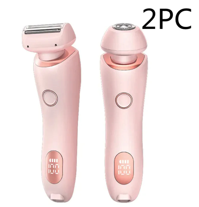 2-in-1 Women's Electric Shaver - Smooth & Gentle Grooming