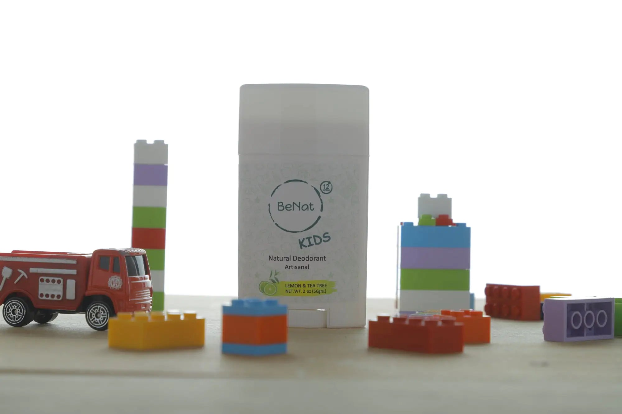 BeNat All-Natural Deodorant for Kids & Teens - Gentle & Aluminum-Free