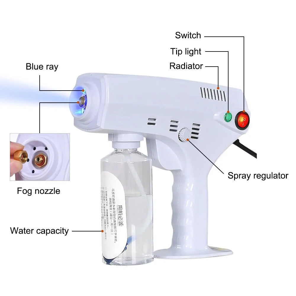 Professional Nano Hair Care Steam Gun for Deep Hydration