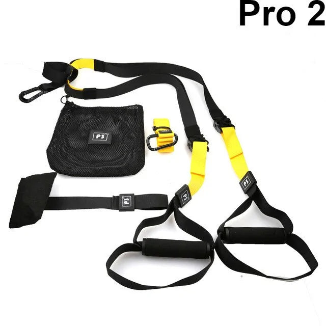 Adjustable Fitness Bands Set: 1100 lbs Full-Body Workout Companion