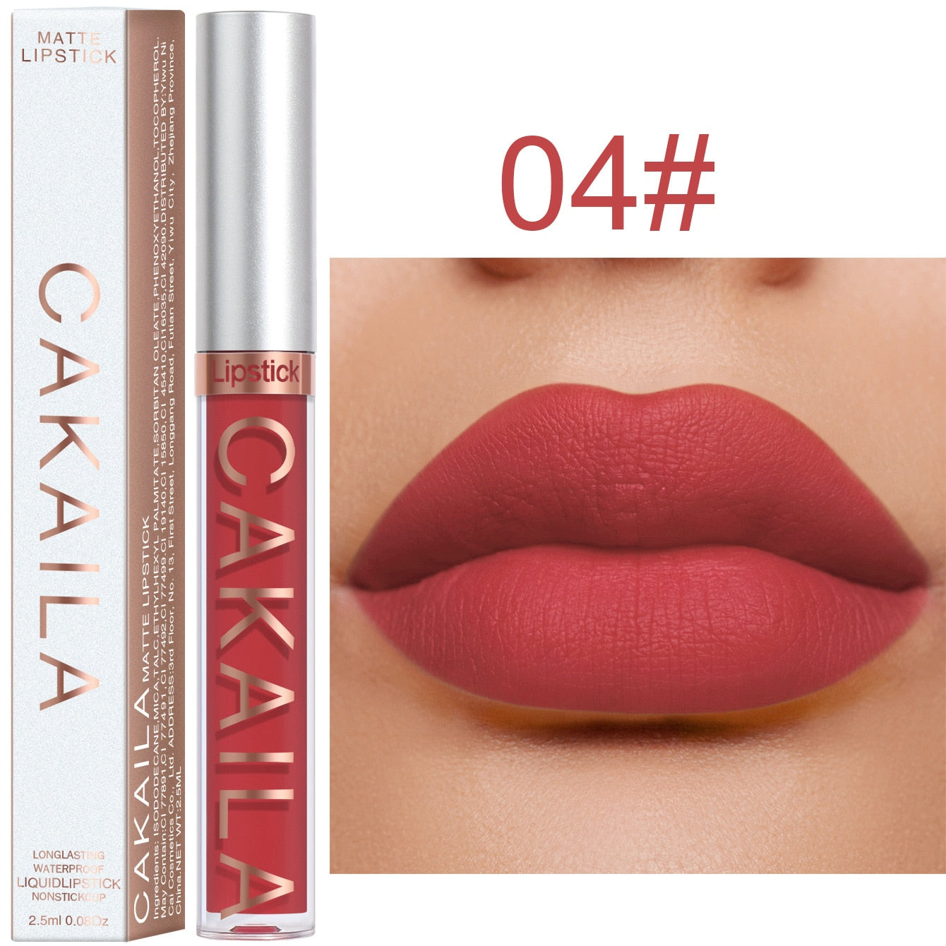 Long Lasting Waterproof Matte Lipstick