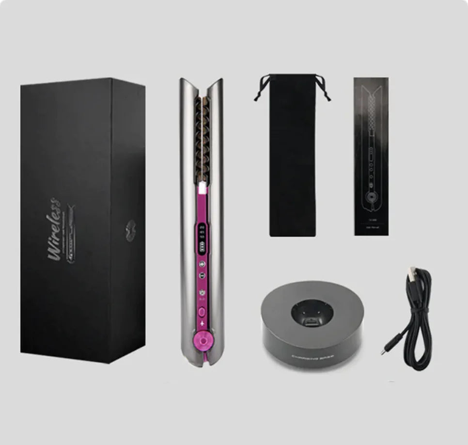 Versatile Portable Wireless Hair Curler