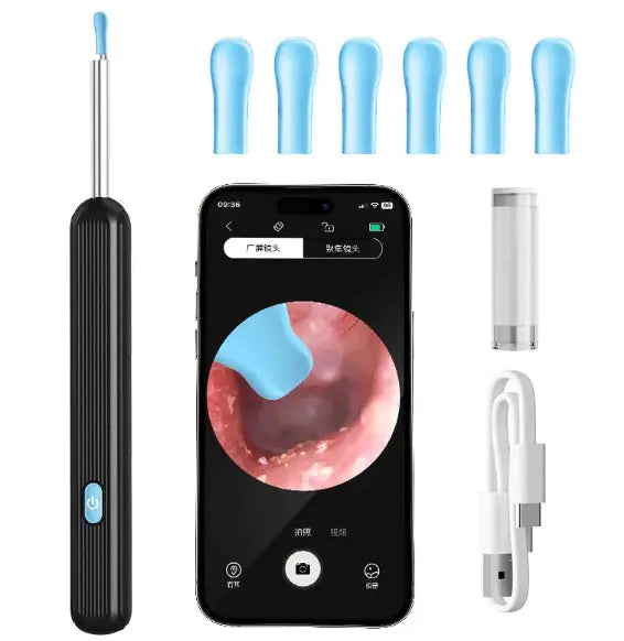 Wireless LED Ear Wax Remover with HD Camera