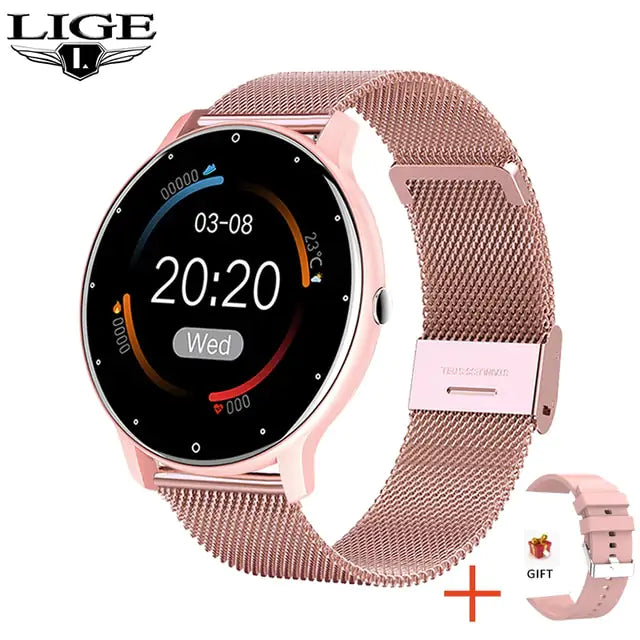 Fitness Waterproof Smartwatch with IP67 Rating and Full Touch Screen