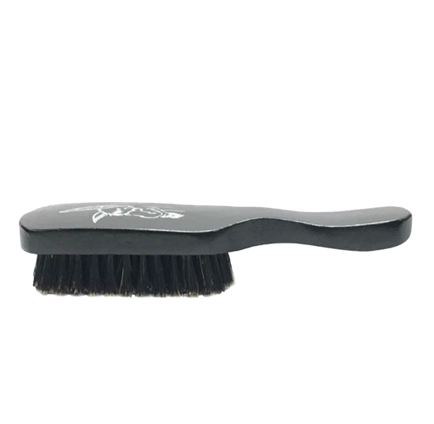 Badass Beard Care Boars Hair Beard Brush with Handle - Premium Grooming