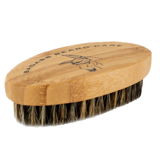 Badass Beard Care Boars Hair Beard Brush - Premium Grooming