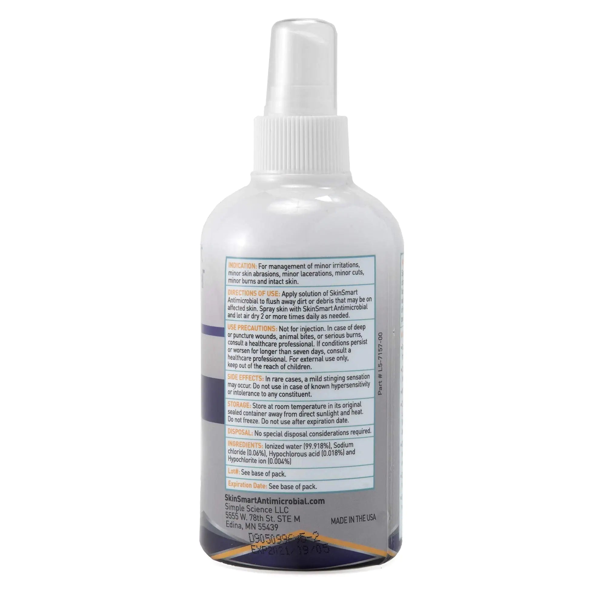 SkinSmart Acne Facial Cleanser - 8 oz Spray, Daily Use