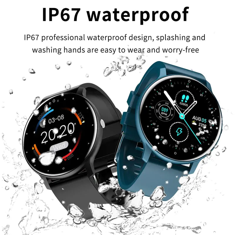 Fitness Waterproof Smartwatch with IP67 Rating and Full Touch Screen