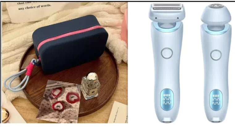 2-in-1 Women's Electric Shaver - Smooth & Gentle Grooming