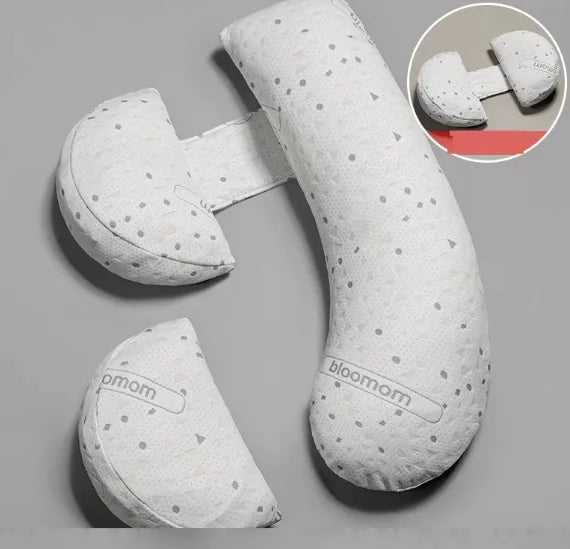 Ergonomic Side Sleeping Pregnancy Pillow for Comfort