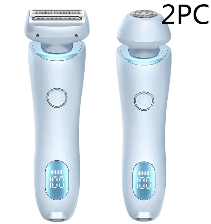 2-in-1 Women's Electric Shaver - Smooth & Gentle Grooming