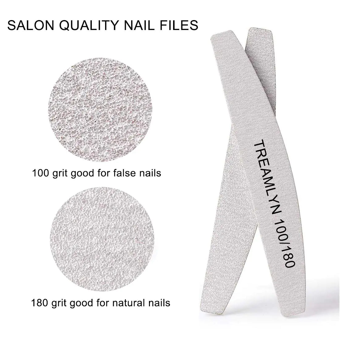 Heavy Duty Nail Files: 10-Piece Set for All Nails