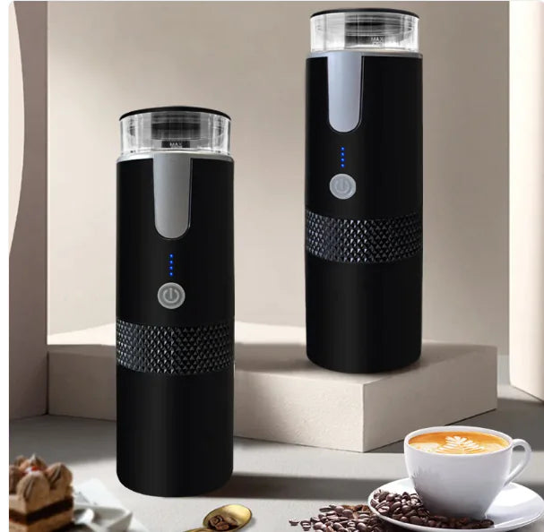 Portable Wireless Coffee Maker - Compact Capsule Machine