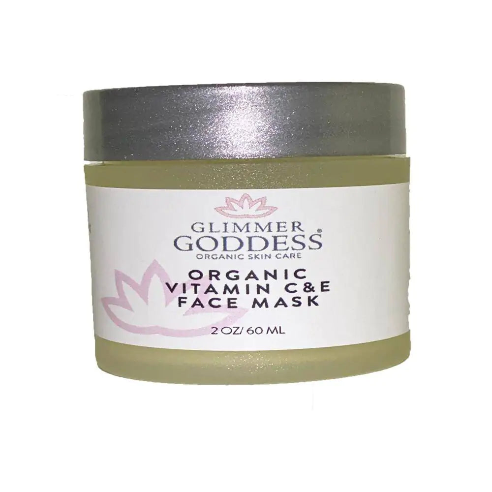 Organic Vitamin C Face Mask with Vitamin E & Kakadu Plum - 2 oz.