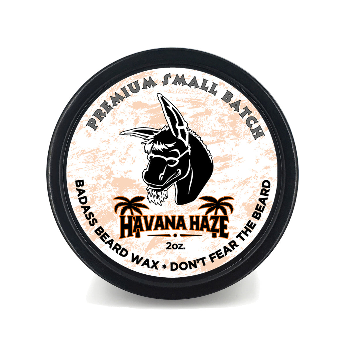 Badass Beard Care Havana Haze Beard Wax - Medium-to-Hard Hold for Men