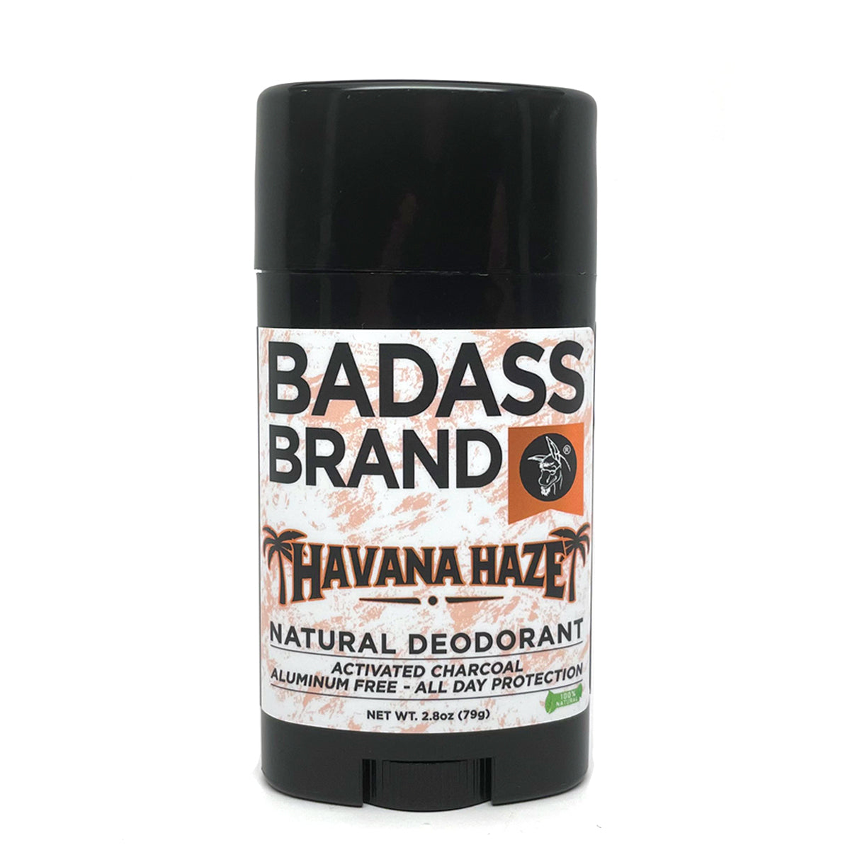 Badass Beard Care Havana Haze Deodorant Stick - All-Natural & Aluminum-Free