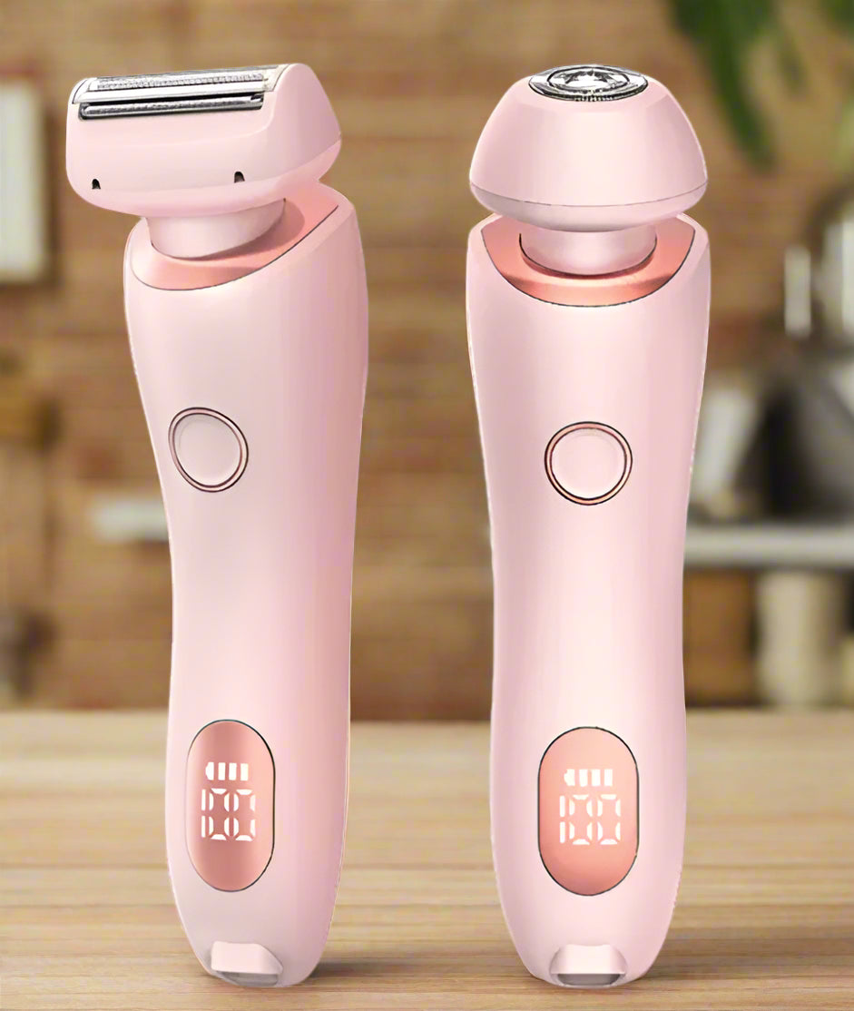 2-in-1 Women's Electric Shaver – Smooth, Gentle & Efficient Grooming