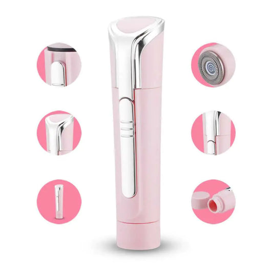 Multifunctional 4-In-1 Hair Removal & Grooming Device