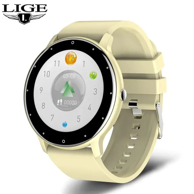 Fitness Waterproof Smartwatch with IP67 Rating and Full Touch Screen