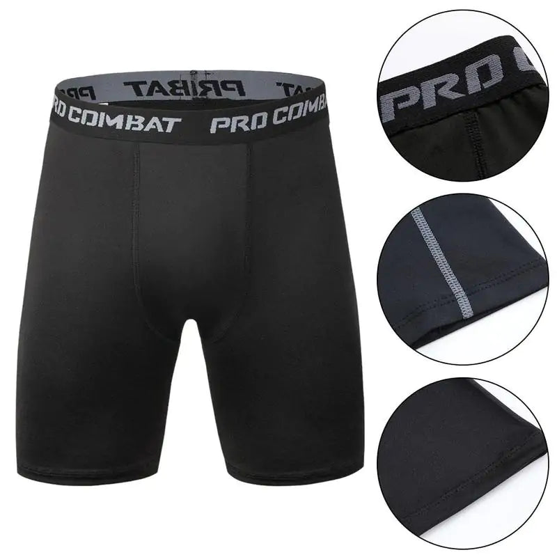 Premium Men's Fitness Elastic Shorts