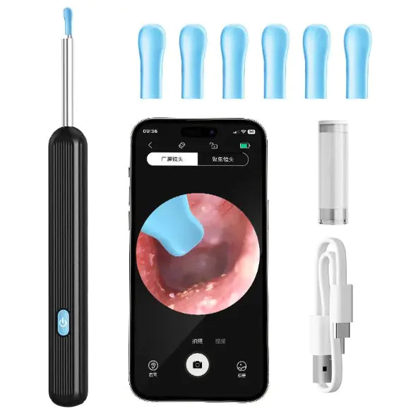 Wireless LED Ear Wax Remover with HD Camera