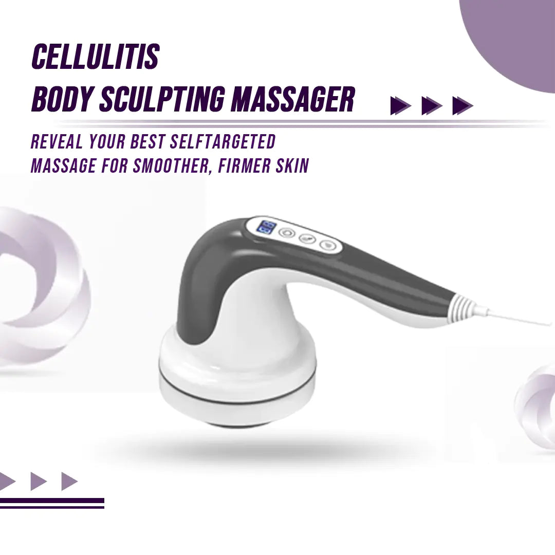 Advanced Cellulite Body Massager with 4 Heads