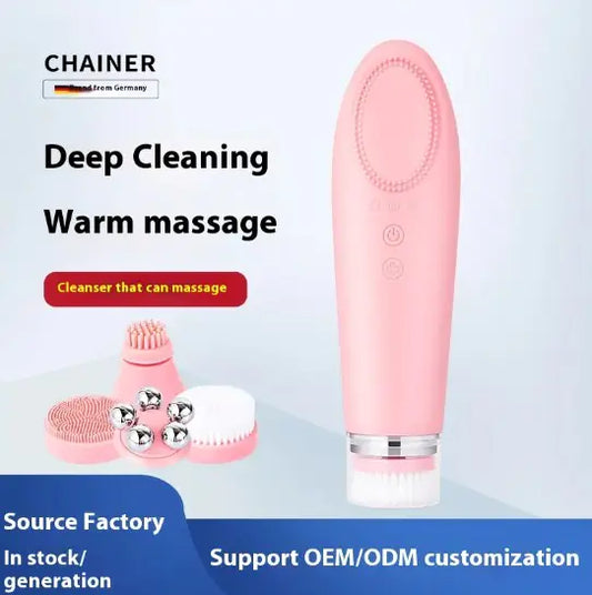 Electric Facial Pore Cleanser with Warm Sensation Technology