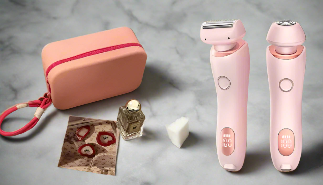 2-in-1 Women's Electric Shaver – Smooth, Gentle & Efficient Grooming