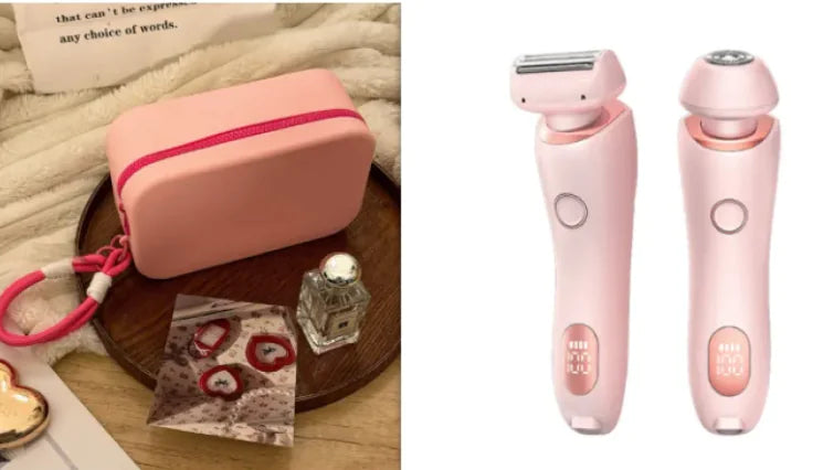 2-in-1 Women's Electric Shaver - Smooth & Gentle Grooming