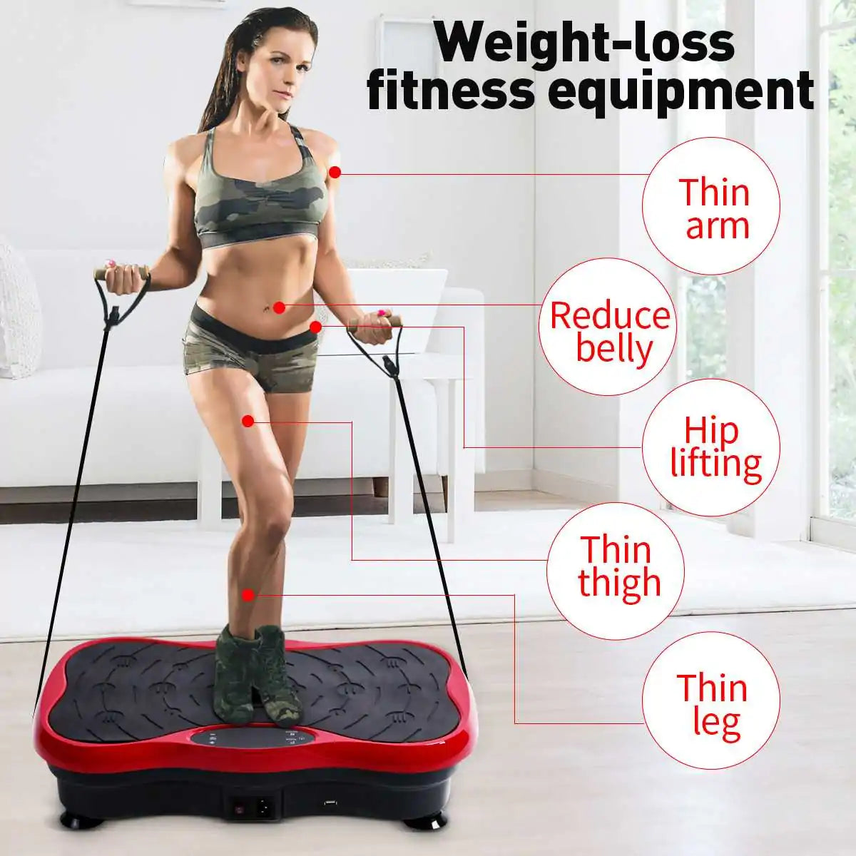 Eco-Friendly High-Performance Vibration Fitness Equipment